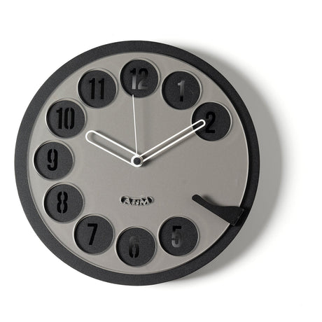 Orologio Call Me Arti & Mestieri in ferro e plexiglass 30x30 cm