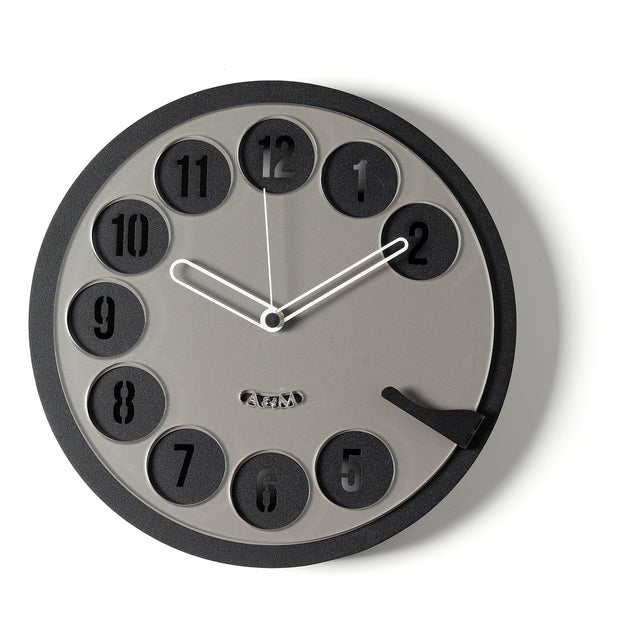 Orologio Call Me Arti & Mestieri in ferro e plexiglass 30x30 cm