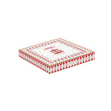 EASY LIFE Christmas Wonderland Piatto a Stella 19,5cm Porcellana Tavola di Natale