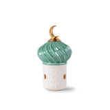 Diffusore incenso Majestic Nights Lladrò porcellana opaca e smaltata 14x8 cm