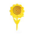 Porta zampironi Girasole Arti e Mestieri in ferro giallo 18x5 cm
