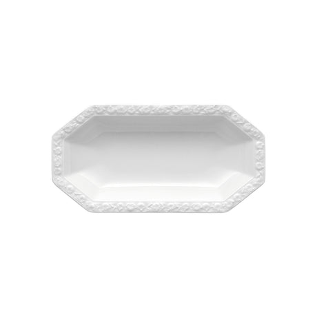 Raviera Maria Rosenthal in porcellana bianca con rilievi 25,5 cm