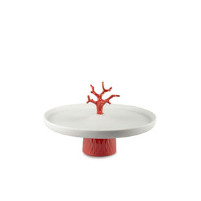 Centrotavola Coral Lladrò in porcellana decorativa 25x39 cm