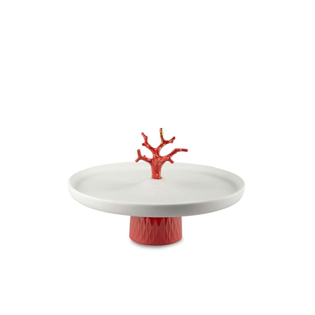 Centrotavola Coral Lladrò in porcellana decorativa 25x39 cm