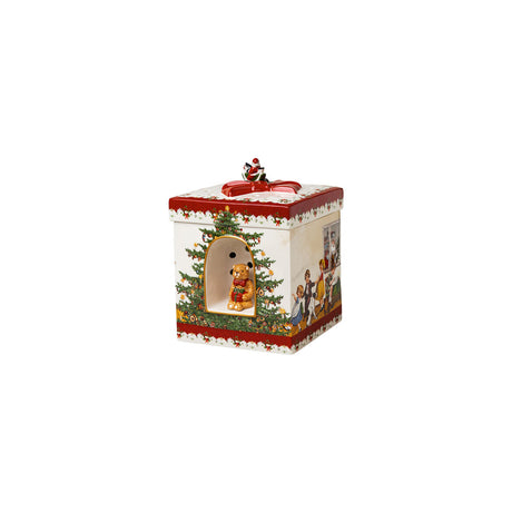 Scatola regalo Christmas Toys Villeroy & Boch in porcellana decorata 21 cm
