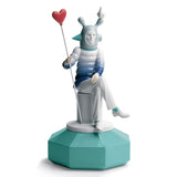 Scultura The Lover Lladrò in porcellana design 38x22 cm