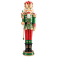 Schiaccianoci soldatino Timstor in legno 67 cm con luci LED