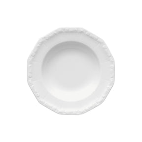 Piatto fondo Maria Rosenthal in porcellana bianca 23 cm