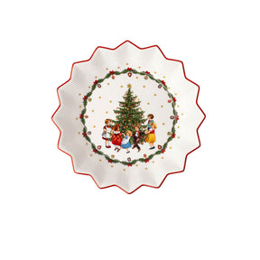 Coppa natalizia Toy's Fantasy Villeroy & Boch in porcellana 24 cm