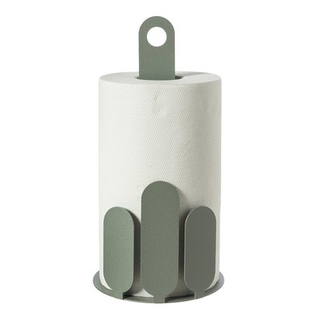Portarotoli da cucina Park Arti & Mestieri in ferro colore giada 30x15 cm