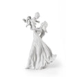 Scultura Madre Il Mio Bellissimo Bebè Lladrò porcellana bianca opaca 46x29 cm