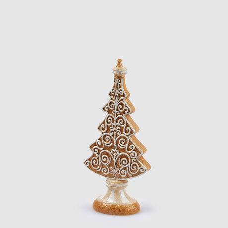 Albero di Natale EDG in resina effetto marzapane 28 cm