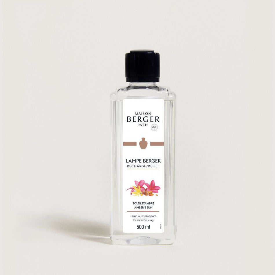Ricarica profumo Lampe Berger Soleil d'Ambre flacone 500 ml