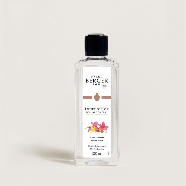 Ricarica profumo Lampe Berger Soleil d'Ambre flacone 500 ml