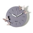 Orologio Battito d'Ali Arti & Mestieri in ferro color glicine 30x30 cm