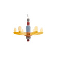 Lampada a sospensione Soft Blown Lladrò in porcellana traslucida 80x96 cm