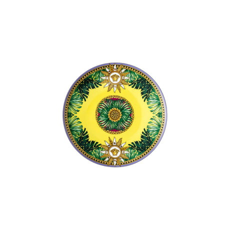 Piattino Jungle Animalier Versace in porcellana decoro 17 cm
