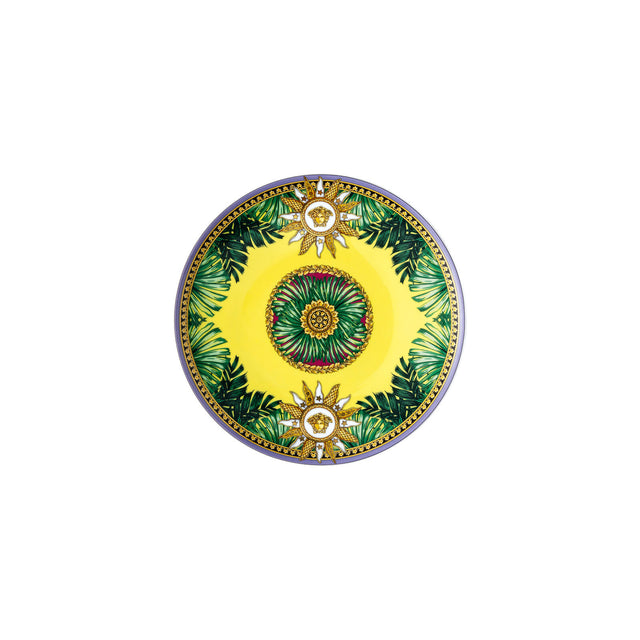 Piattino Jungle Animalier Versace in porcellana decoro 17 cm