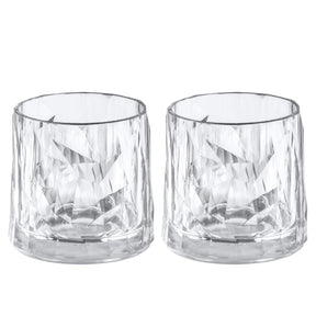 Bicchieri acqua Club No. 2 Koziol in materiale termoplastico 250 ml