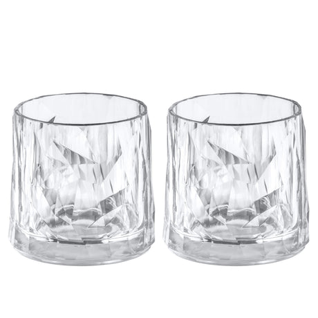 Bicchieri acqua Club No. 2 Koziol in materiale termoplastico 250 ml