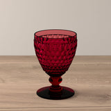 Calice vino Boston Coloured Villeroy & Boch in cristallo rosso 12 cm