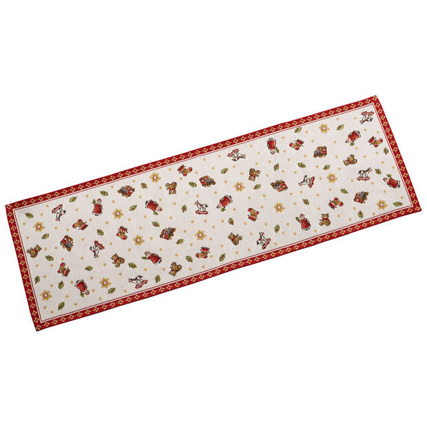 Runner natalizio Toy's Delight Villeroy & Boch in cotone 32x96 cm