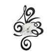 Orologio da parete Robin Arti & Mestieri in metallo nero piccolo