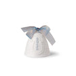 Campana di Natale Lladrò in porcellana decorata edizione 2025 9x8 cm