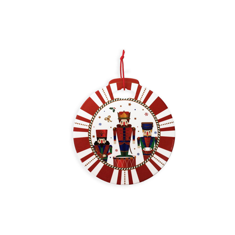 Sottopentola Lo Schiaccianoci Brandani in ceramica decorata 20 cm