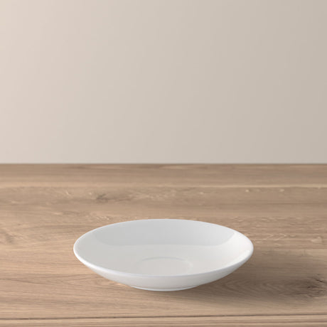 Piattino per tazza espresso Villeroy & Boch in porcellana Premium Bone 12 cm