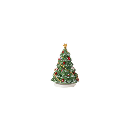 Carillon Albero Rotante Villeroy & Boch in porcellana decorata 16 cm