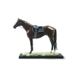 Scultura cavallo Deep Impact Lladrò in porcellana lucida 46x57 cm