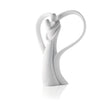 Scultura innamorati Bongelli Preziosi in marmorino altezza 39 cm