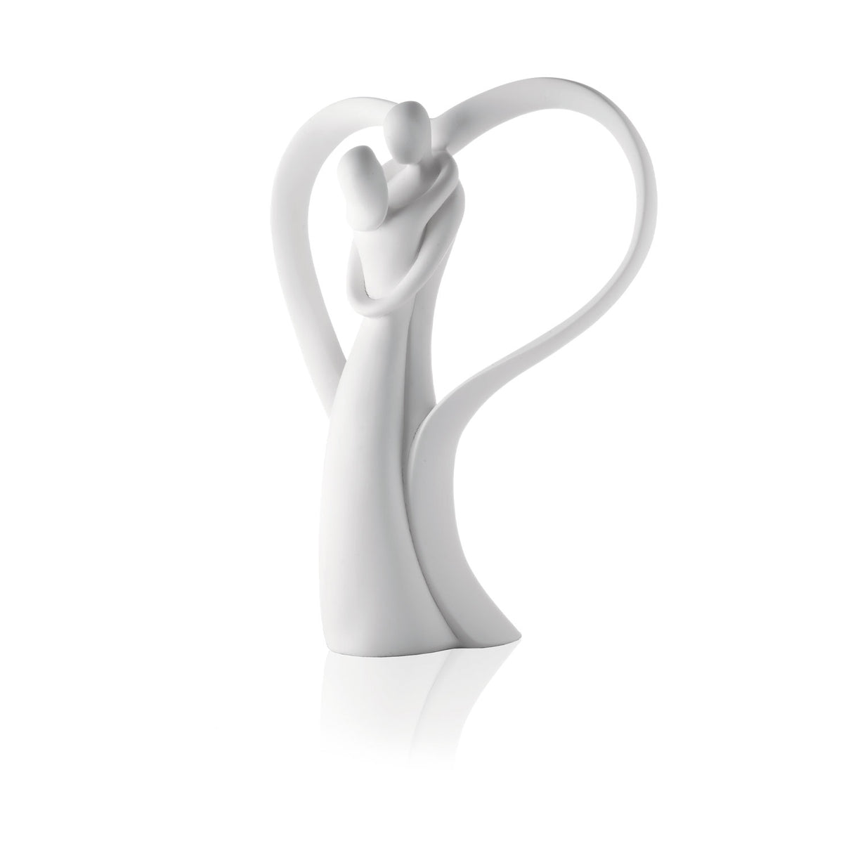 Scultura innamorati Bongelli Preziosi in marmorino altezza 39 cm
