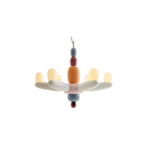 Lampada a sospensione Lladrò Soft Blown in porcellana opaca 80x96 cm