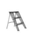 Scaletta Upper Kartell in policarbonato fumè e acciaio 46x60 cm