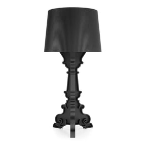 Lampada da tavolo Bourgie Kartell in policarbonato nero opaco 78 cm