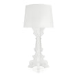 Lampada da tavolo Bourgie Kartell in policarbonato opaco 78 cm