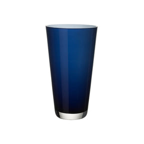 Vaso Verso Villeroy & Boch in vetro soffiato blu 25 cm