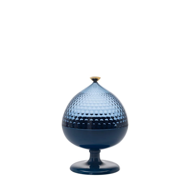 Contenitore Pumo Kartell in tecnopolimero blu azzurro 29 cm