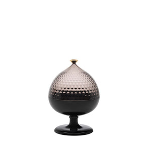 Contenitore Pumo Kartell in tecnopolimero nero fumè 29 cm