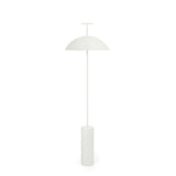Lampada da terra Geen-A Kartell in acciaio bianco opaco 132 cm