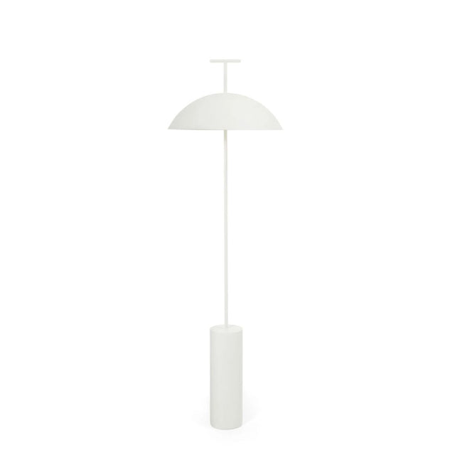 Lampada da terra Geen-A Kartell in acciaio bianco opaco 132 cm