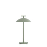 Lampada da tavolo Mini Geen-A Kartell in acciaio verde 36,6 cm