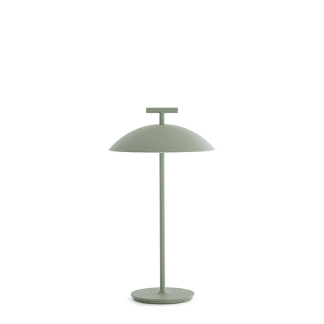 Lampada da tavolo Mini Geen-A Kartell in acciaio verde 36,6 cm