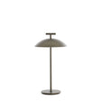 Lampada da tavolo Mini Geen-A Kartell in acciaio color bronzo 36,6 cm