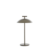 Lampada da tavolo Mini Geen-A Kartell in acciaio color bronzo 36,6 cm