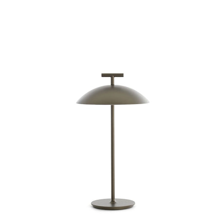 Lampada da tavolo Mini Geen-A Kartell in acciaio color bronzo 36,6 cm