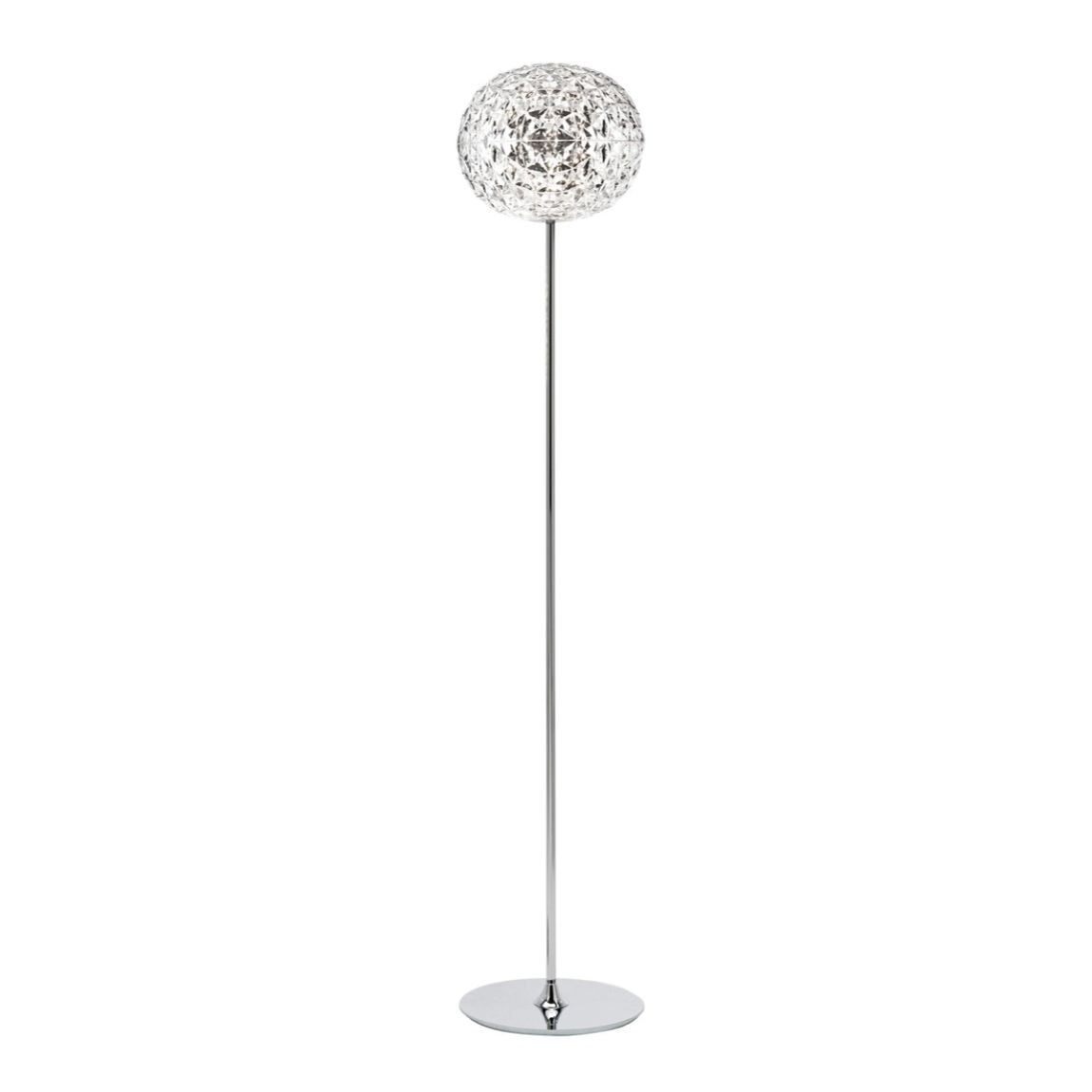 Lampada da terra Planet Kartell in tecnopolimero trasparente 160 cm