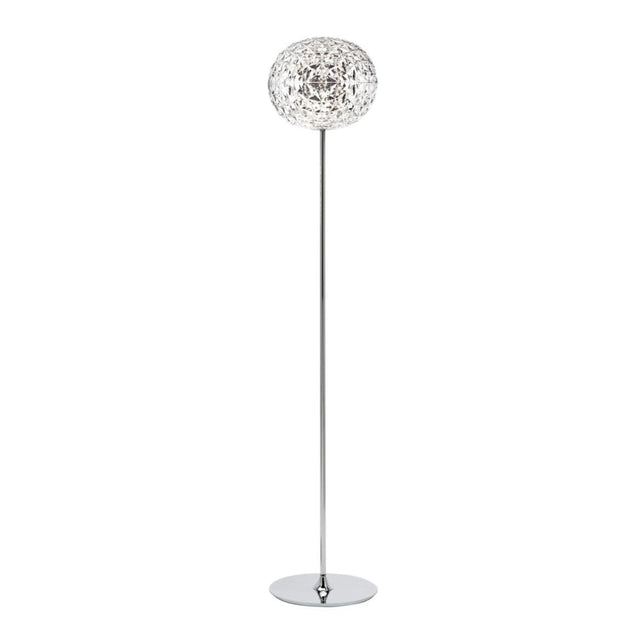 Lampada da terra Planet Kartell in tecnopolimero trasparente 160 cm